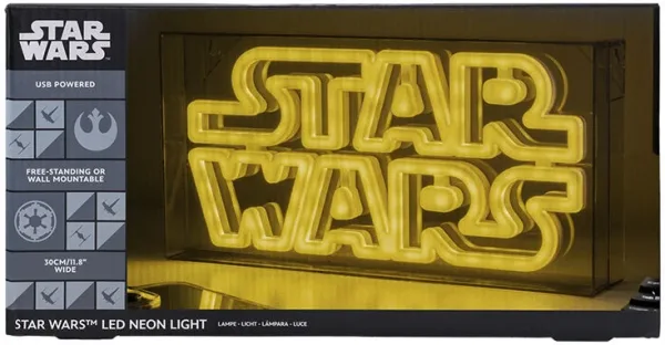 Lámpara paladone star wars logo LED neon light