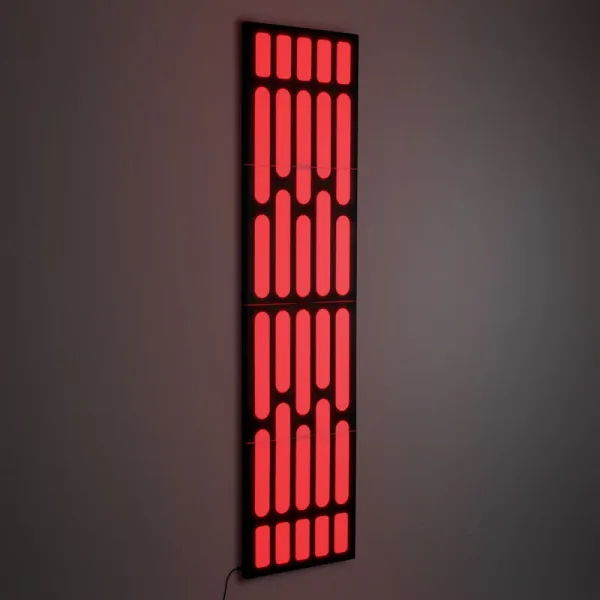 Lámpara panel decorativa paladone star wars estrella de la muerte