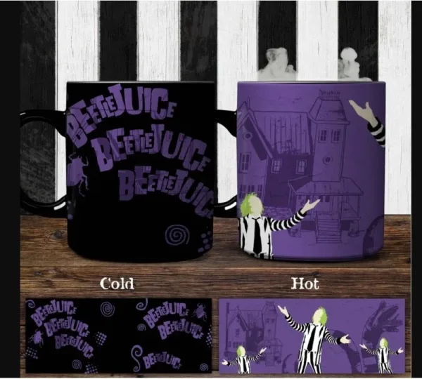 Taza térmica paladone beetlejuice 300 ml