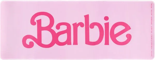Alfombrilla de escritorio paladone barbie 30x80