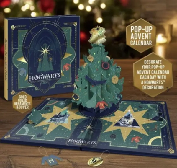 Calendario de adviento paladone harry potter pop up 24 días