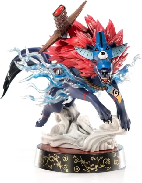 Figura first 4 figures okami oki wolf form edicion estandar estatua