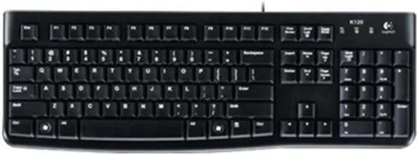Teclado logitech k120 USB negro aleman
