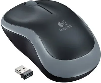 Ratón Inalámbrico Logitech M185/ Hasta 1000 DPI/ Gris