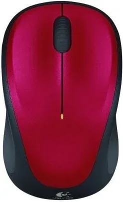Ratón Inalámbrico 2.4GHz M235 Rojo