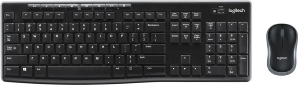 Teclado + mouse logitech mk270 inalambrico italiano