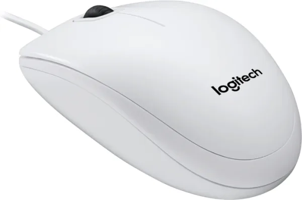 Raton Logitech B100 Blanco USB