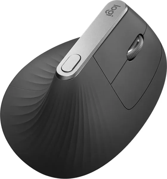 Ratón Vertical Inalámbrico Logitech Vertical MX/ Batería recargable/ Hasta 4000 DPI