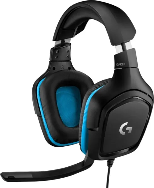 Auriculares Gaming con Micrófono Logitech G432/ USB 2.0/ Jack 3.5/ Negros