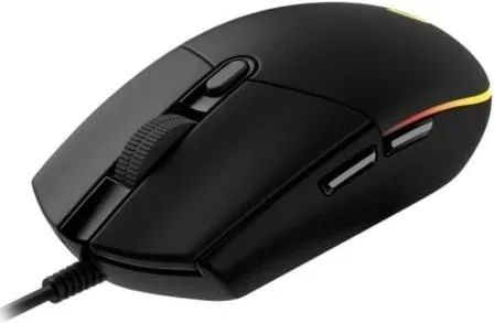Ratón Gaming Logitech G102 Lightsync/ Hasta 8000 DPI/ Negro