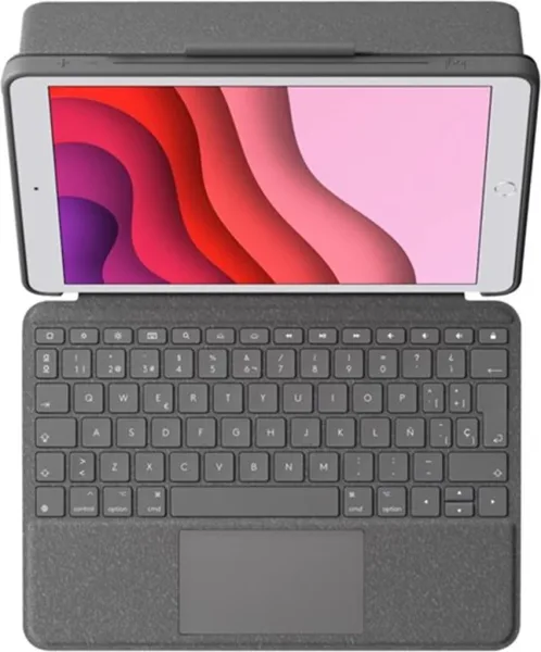 Funda logitec combo touch con teclado para apple 10.2 pulgadas (7ª y 8ª generacion)
