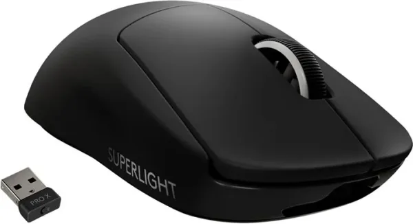 Mouse raton logitech pro x superlight gaming wireless 25600dpi negro