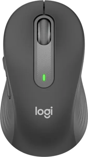 Mouse raton logitech m650 for business mediano wireless inalambrico grafito