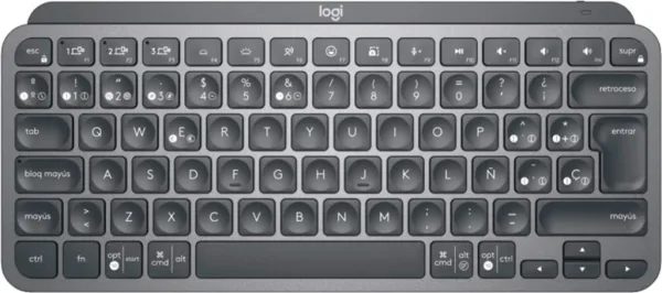 Teclado logitech mx keys mini grafito wireless inalambrico