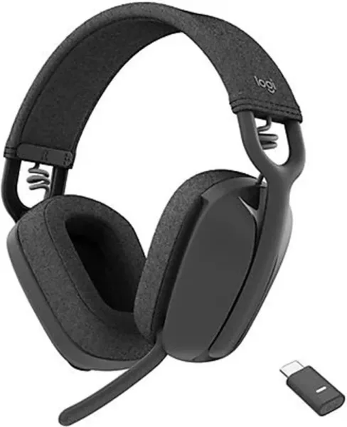 Auricular logitech zone vibe inalambrico negro