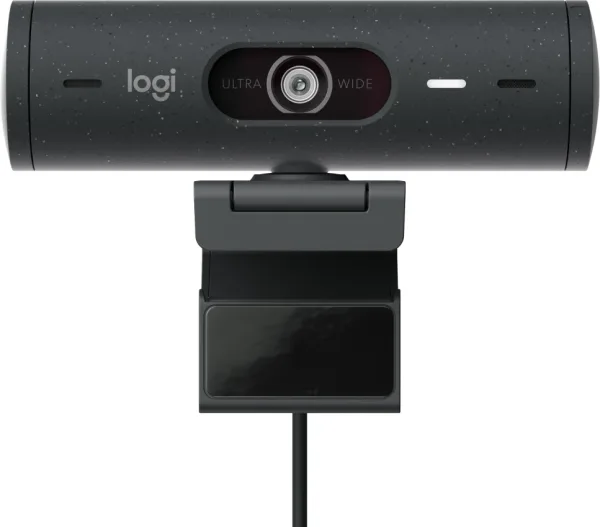 Webcam logitech brio 505 grafito full hd -  usb tipo c