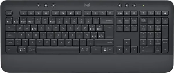 Teclado logitech signature k650 wireless inalambrico grafito