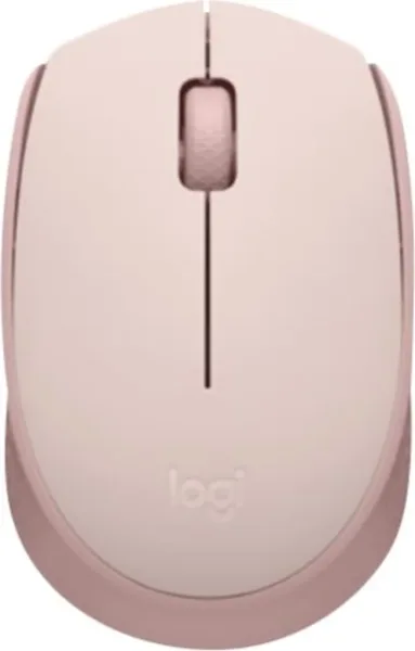 Mouse raton logitech m171 optico wireless inalambrico rosa