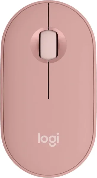 Raton inalambrico logitech pebble mouse 2 m350s rosa Bluetooth