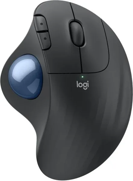 Raton inalambrico logitech ergo m575s negro