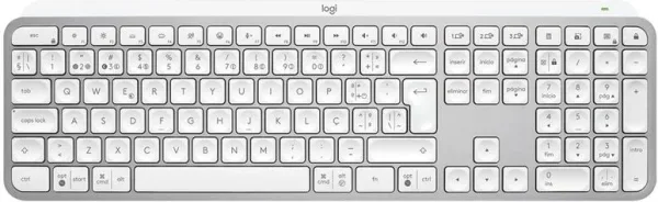 Teclado logitech mx keys s inalambrico blanco portugues