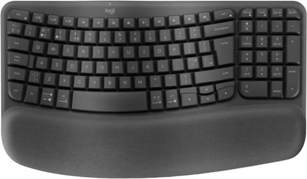Teclado logitech ergo series wave keys for business negro