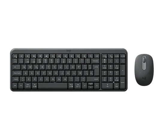 TECLADO + RATON WIRELESS MK250 COMPACT NEGRO LOGITECH