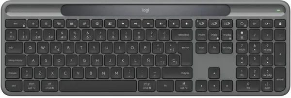 Teclado logitech signature slim solar+ k980 for business negro