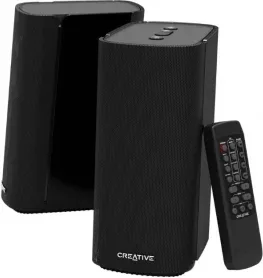 Creative Labs T100 Rango completo 20 W Negro Inalámbrico y alámbrico