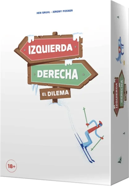 Juego de mesa izquierda derecha el dilema pegi 18