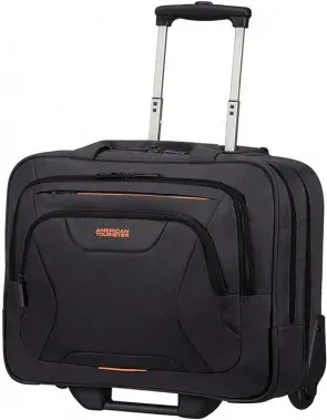 Maletín con Ruedas para Portátil de 15,6" Compartimento para Ropa 230X440X380 Mm Negro American Tourister Sa33G006 Ne