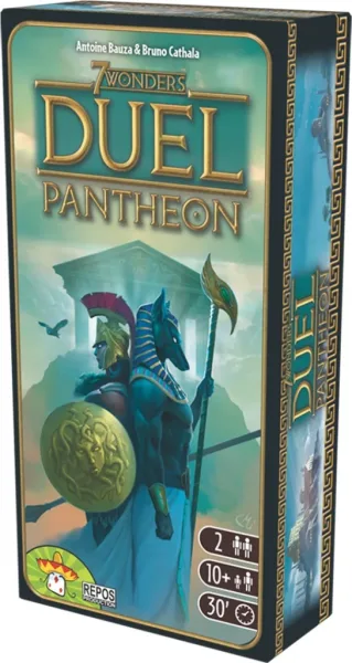 Juego de mesa 7 wonders: duel pantheon pegi 10