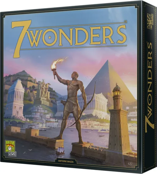 Juego de mesa asmodee 7 wonders nueva edicion pegi 10