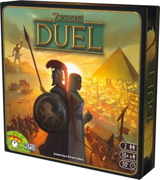 Juego de mesa asmodee 7 wonders: duel pegi 10