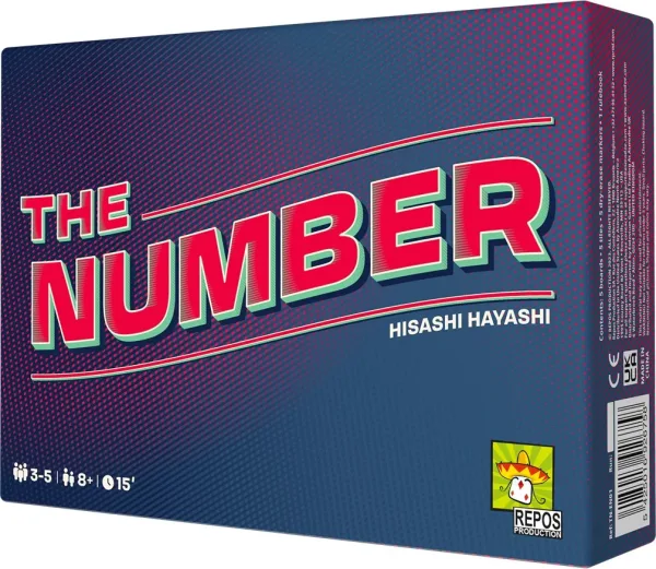 Juego de mesa the number edad recomendada 8 años