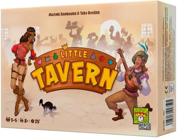 Juego de mesa little tavern edad recomendada 8 años