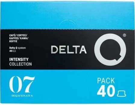 Cápsula Delta DeQafeinatus para cafeteras Delta/ Caja 40