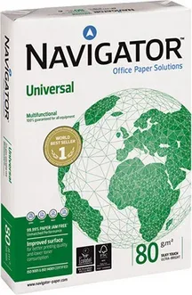 Paquete 500H Papel 80Gr A3 Navigator Cie169 40003925
