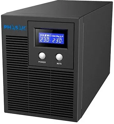 SAI Línea Interactiva Phasak Protekt 2160 VA/ 2160VA-1400W/ 4 Salidas/ Formato Torre