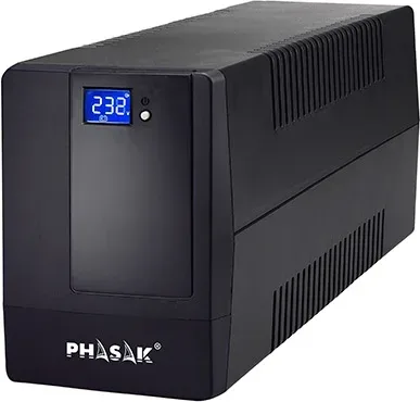 SAI Línea Interactiva Phasak 2000 VA LCD/ 2000VA/ 4 Salidas/ Formato Torre