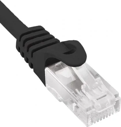 Cable de Red RJ45 UTP Phasak PHK 1852 Cat.6/ 25cm/ Negro