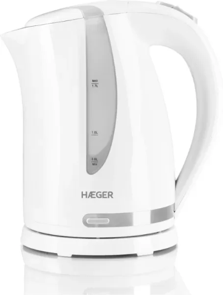 Hervidor Electrico Whiteness 1.7L 2200W Blanco Haeger