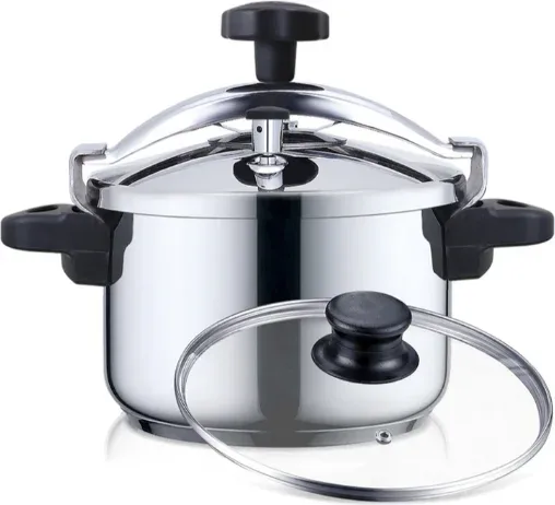 Olla Inox Plus + Valvula Rotativa 8L Haeger