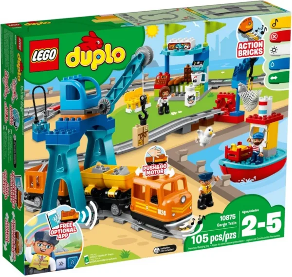 Lego duplo tren de mercancias