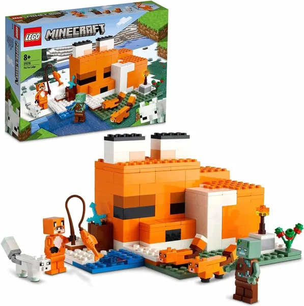 Lego minecraft el refugio - zorro