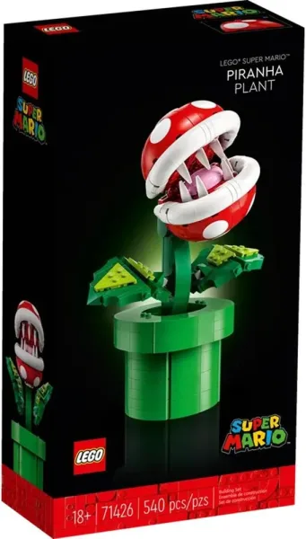 Lego super mario planta piraña