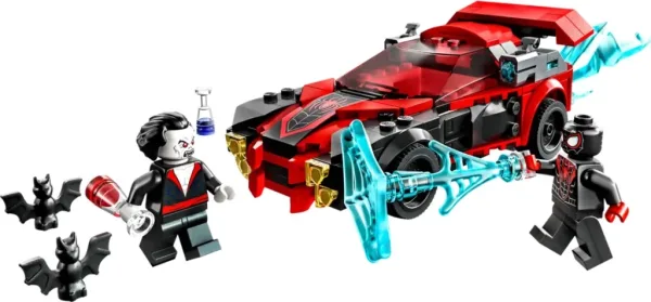 Lego marvel spiderman miles morales vs morbius