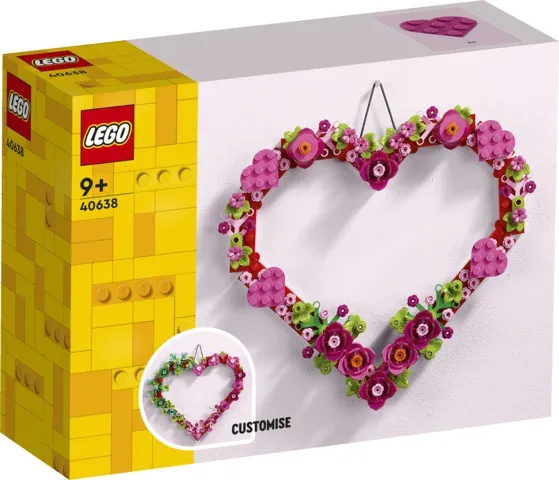 Lego corazón decorativo