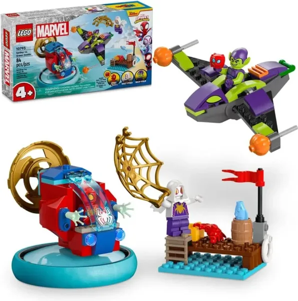 Lego spidey vs duende verde