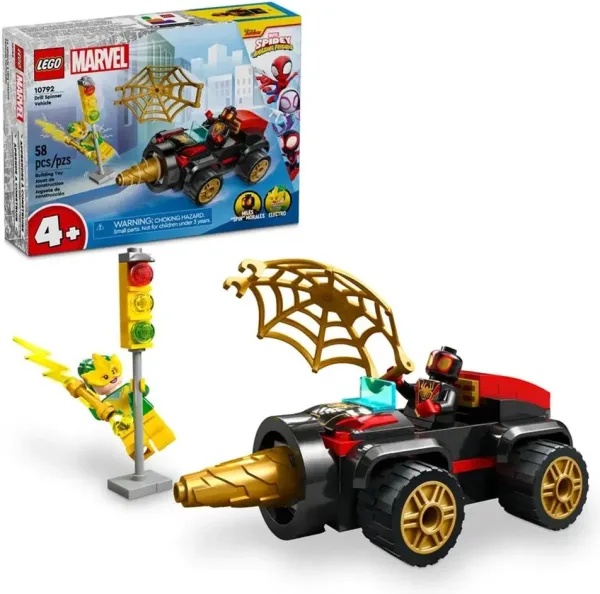 Lego marvel spiderman vehiculo perforador